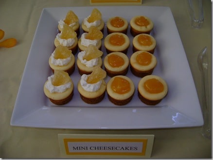 mini cheesecake bites