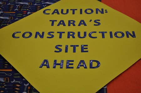 Construction Birthday Party diy signs