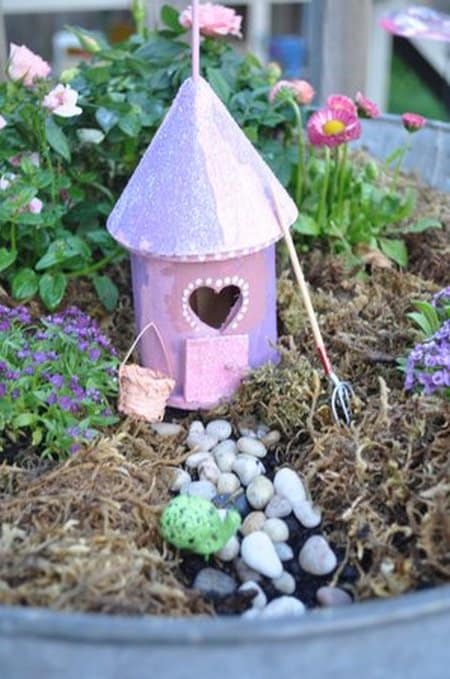 miniature fairy garden