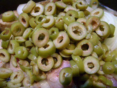 sliced olives