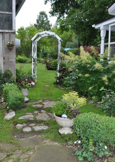 Garden Tour: See the backyard of this gorgeous garden including Fairy Gardens, a Japanese Garden, a Veggie Patch and Cutting Garden, a Perennial Boarder, and an Austen Rose Garden. 