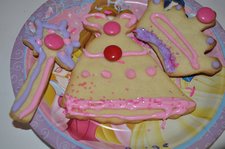 Princess Party sugar cookies