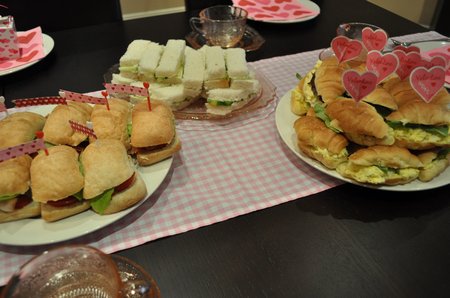 tea party sandwiches
