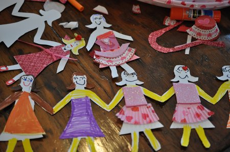 paper doll craft