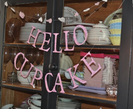 hello cupcake banner