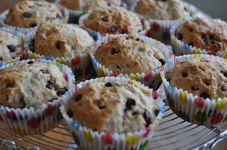 oatmeal chocolate chip muffins