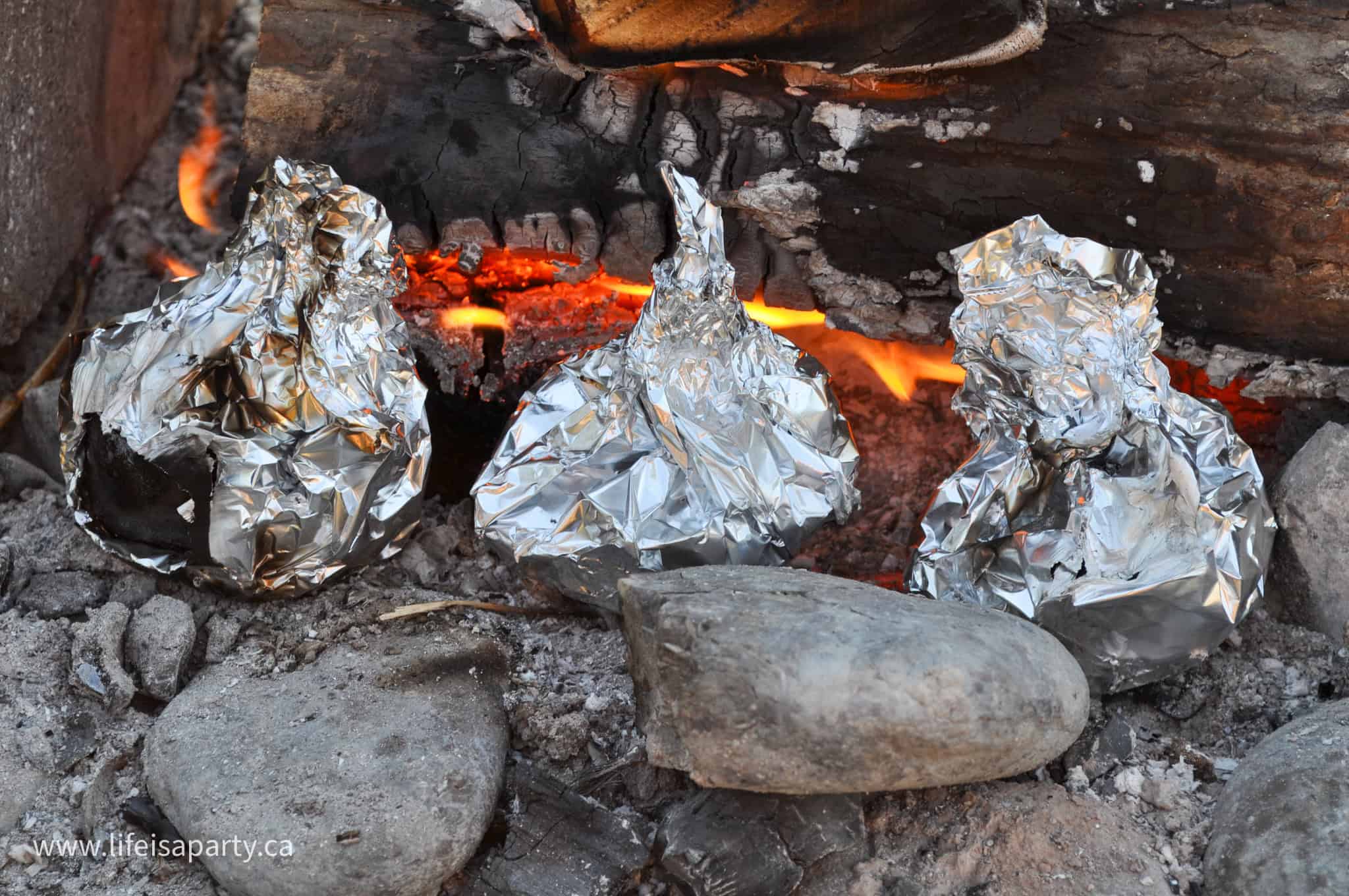 orange peel campfire muffins