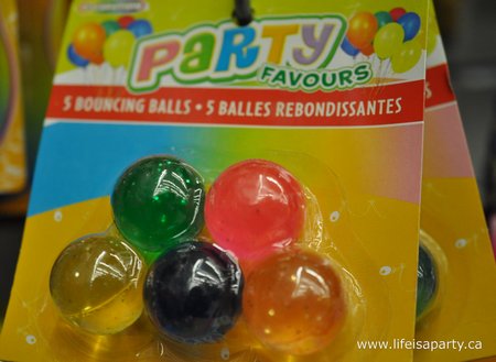 Halloween Candy Alternatives -bouncy balls