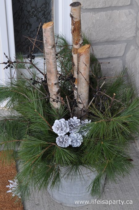 Christmas Outdoor Planter ideas