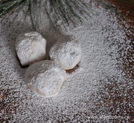 how to make cherry snowball cookies
