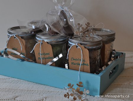 hot chocolate gift basket