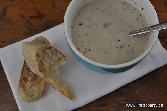 how to make homemade cream of mushroom soup