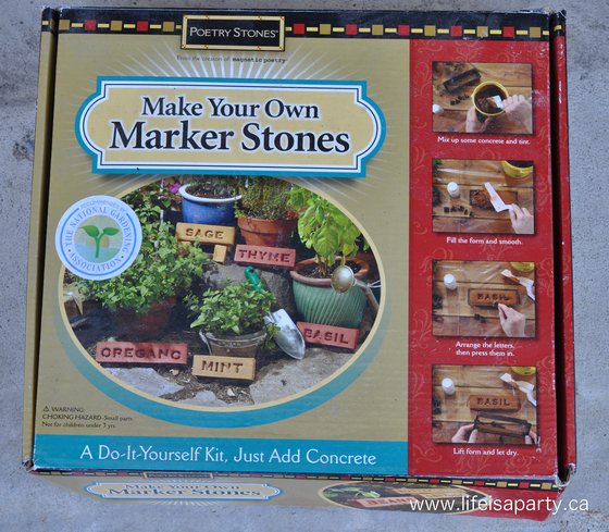 make your own marker stones kit