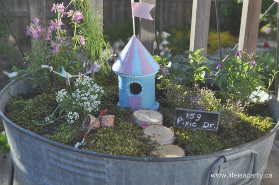 how to make a fairy garden for kids