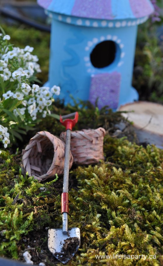 fairy garden shovel