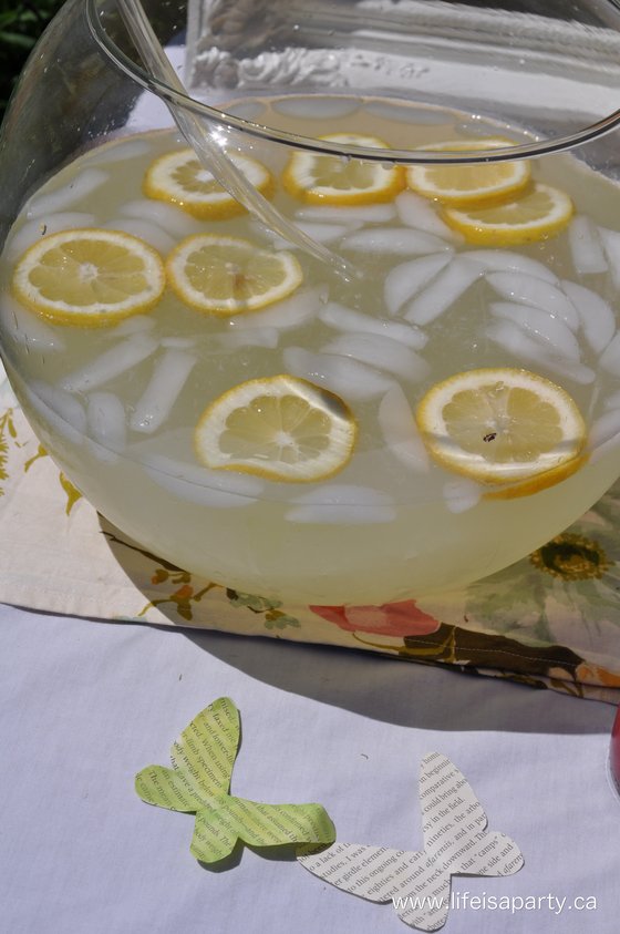 how to set up an adult lemonade stand