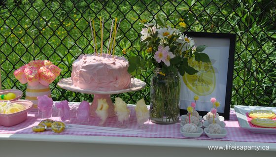 Pink Ombre Cake with Fluffy Marshmallow Icing: how to make an ombre cake from a cake mix and the recipe for fluffy marshmallow icing.