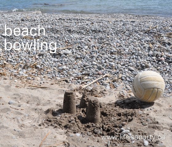 beach bowling