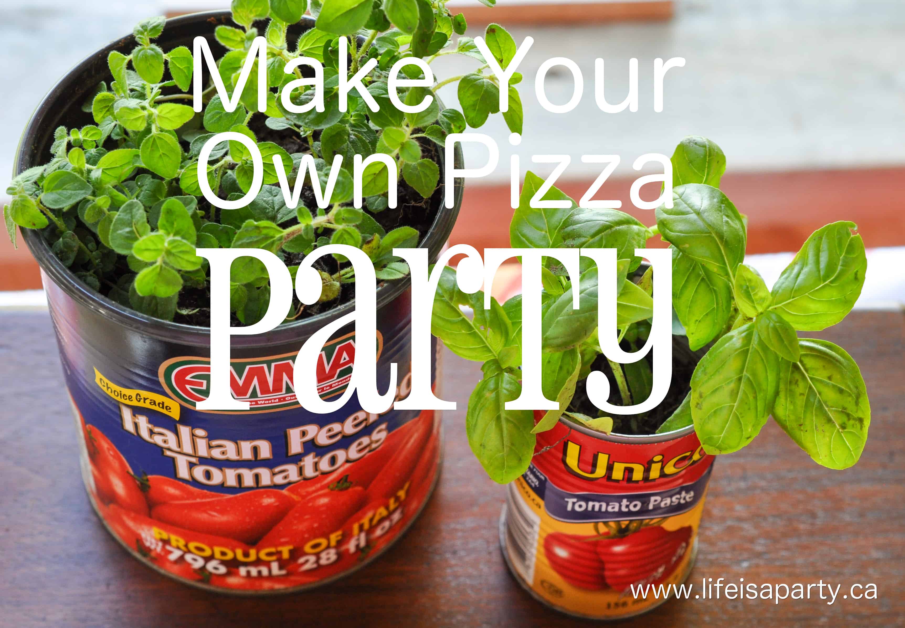 Make Your Own Pizza Party - perfect for entertaining, guests create their own pizza by choosing their toppings and cooking it on the outdoor bbq.