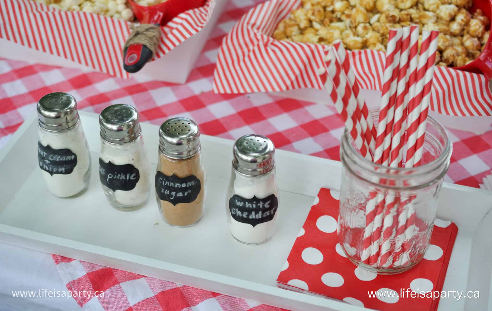 popcorn toppings