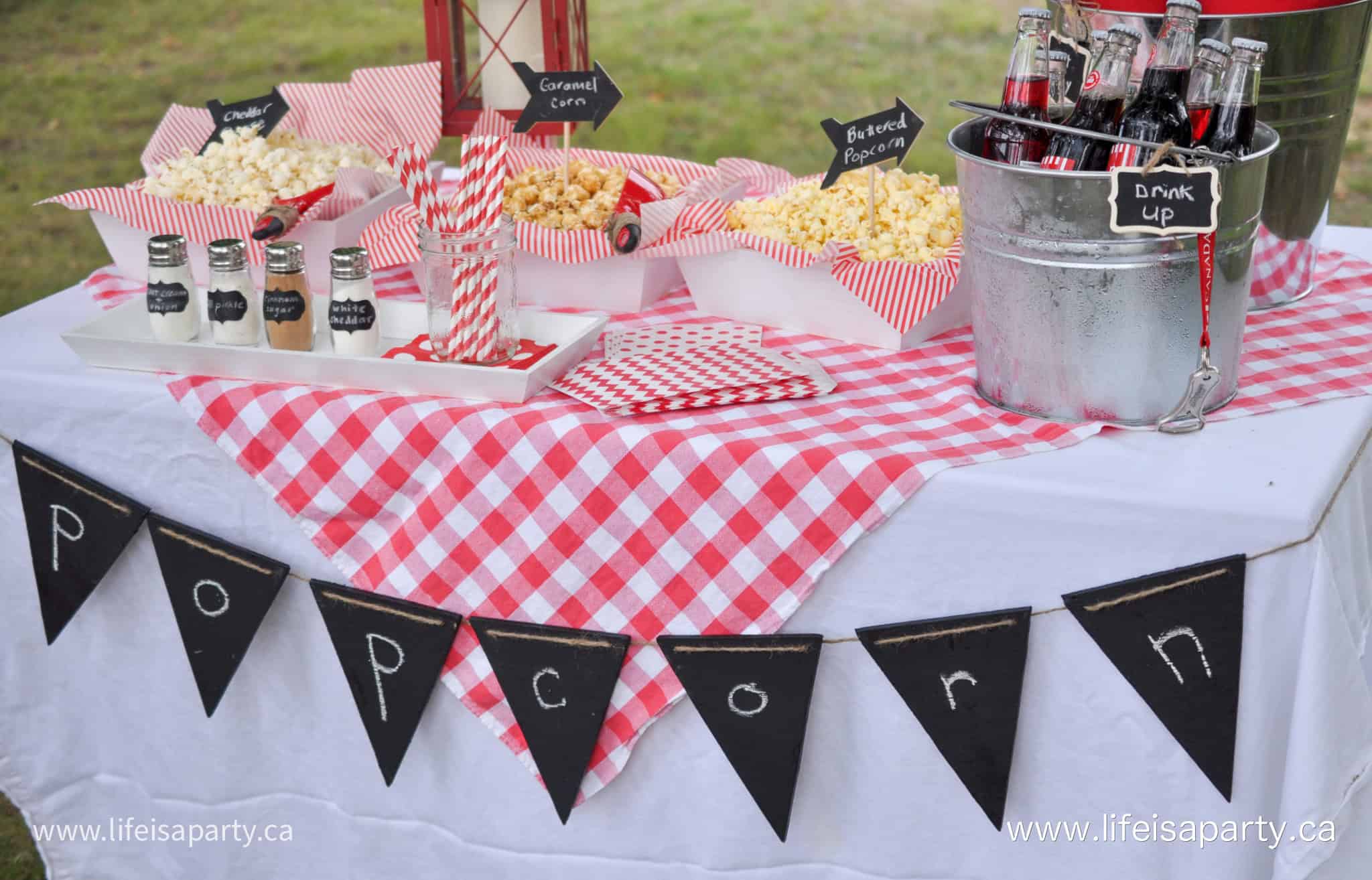 popcorn buffet