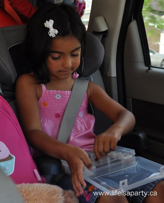 road trip travel snack kits