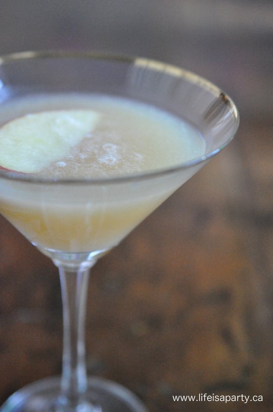 how to make an Apple Cider Martini