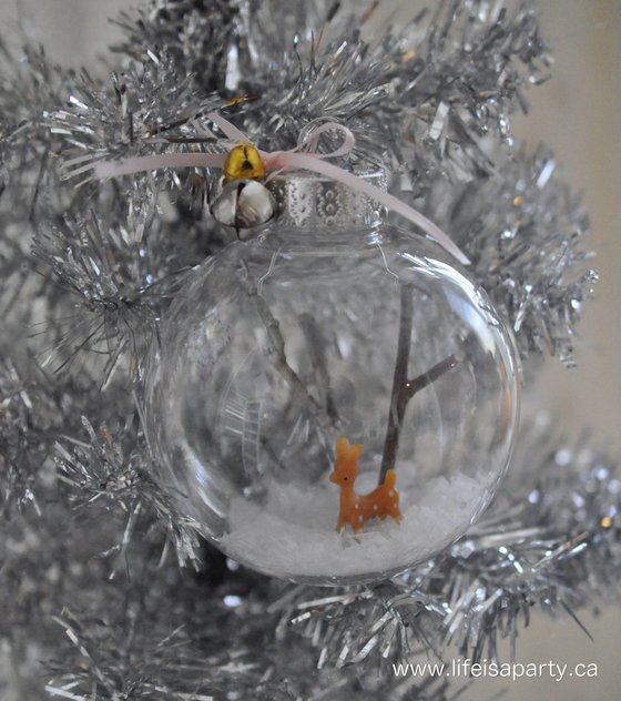 Snow Globe Christmas Ornament