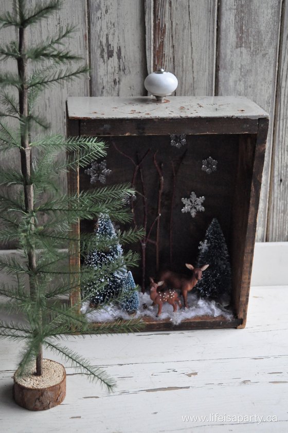 DIY Christmas Diorama