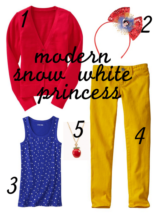 Modern Disney Princess Outfits: What would a disney character wear today? A modern spin on their classic outfits, perfect Disney park visits.