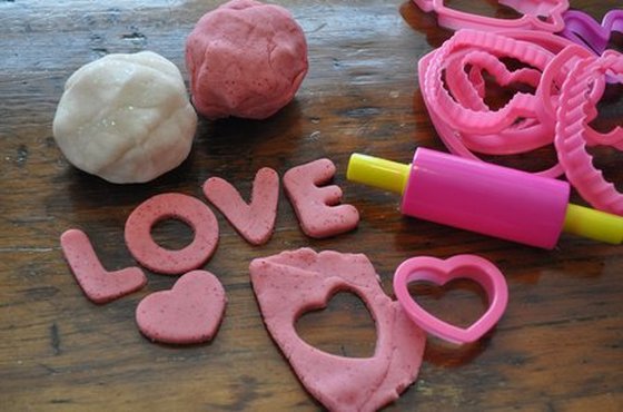 Valentine's Day play dough