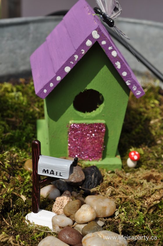 fairy garden fairy mail box 