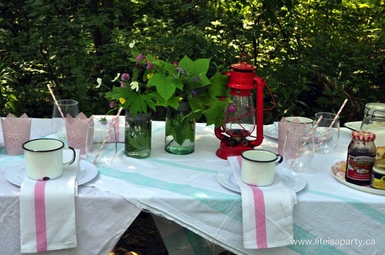 woodland tea party