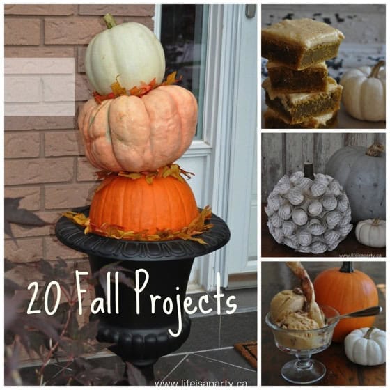 Fall Pumpkin Crafts and Recipes