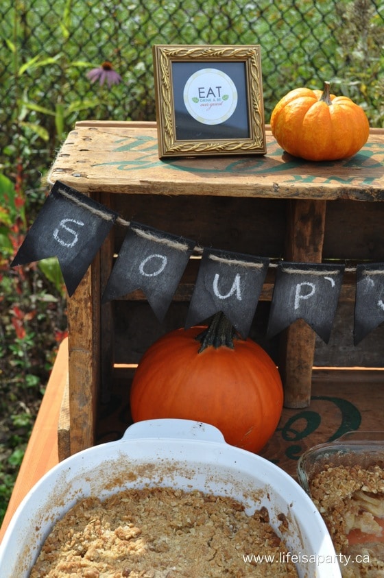 fall soup party