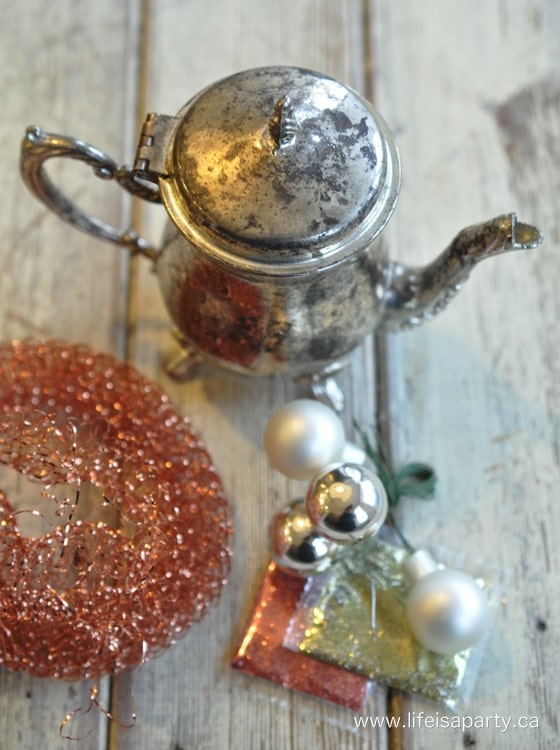 teapot Christmas tree craft