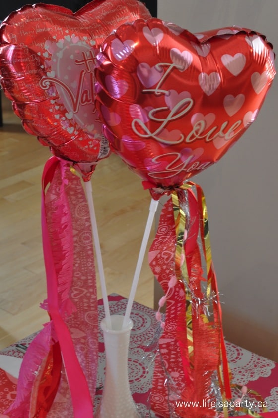 Valentine's Day Fiesta decorations