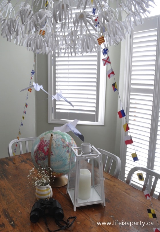 Cruise nautical party decorations