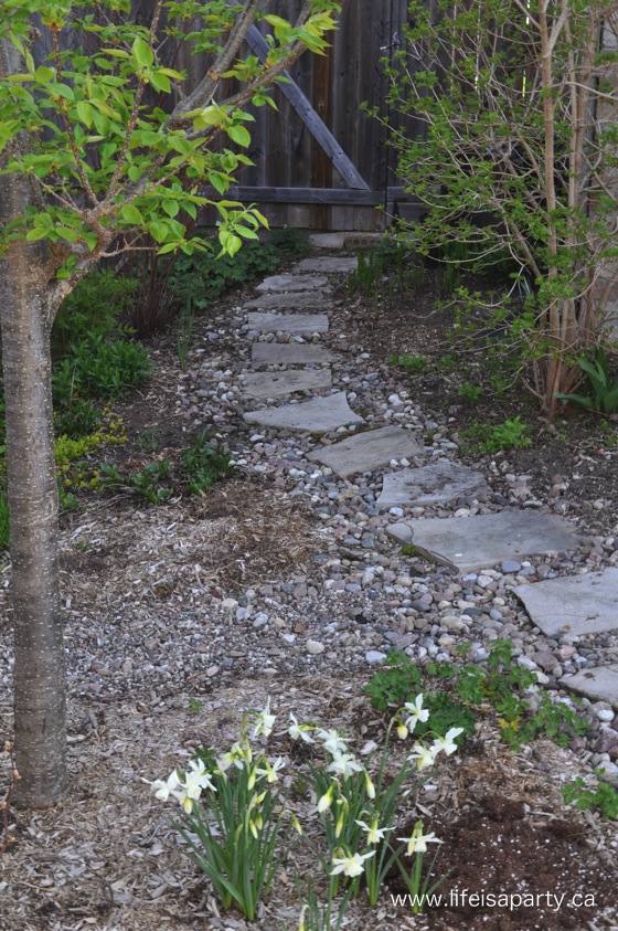 flagstone garden path 