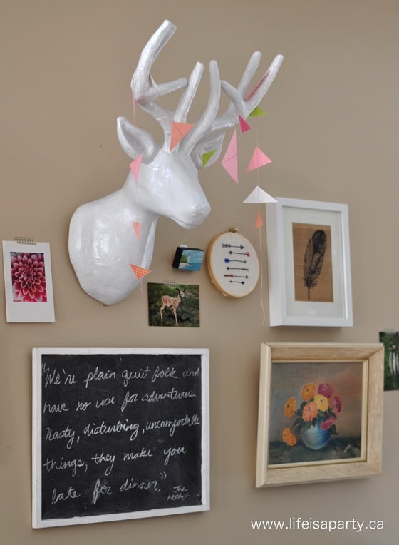 easy diy paper party decorations garland