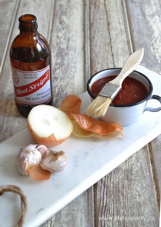 Homemade BBQ Sauce Father's Day gift idea