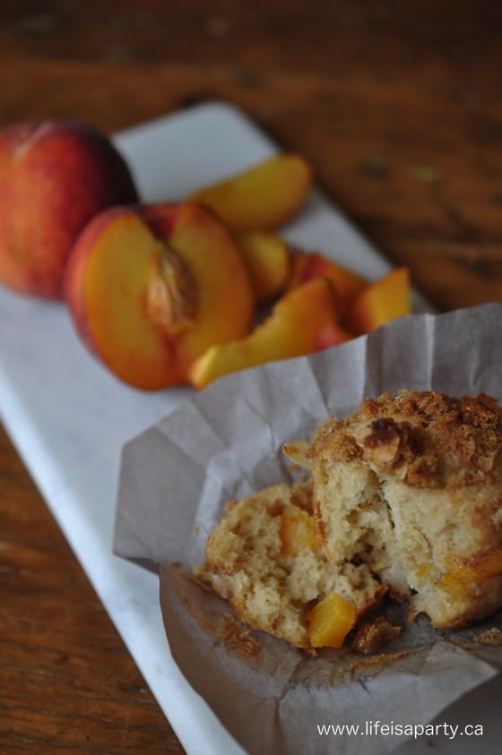 Peach  Muffin recipe