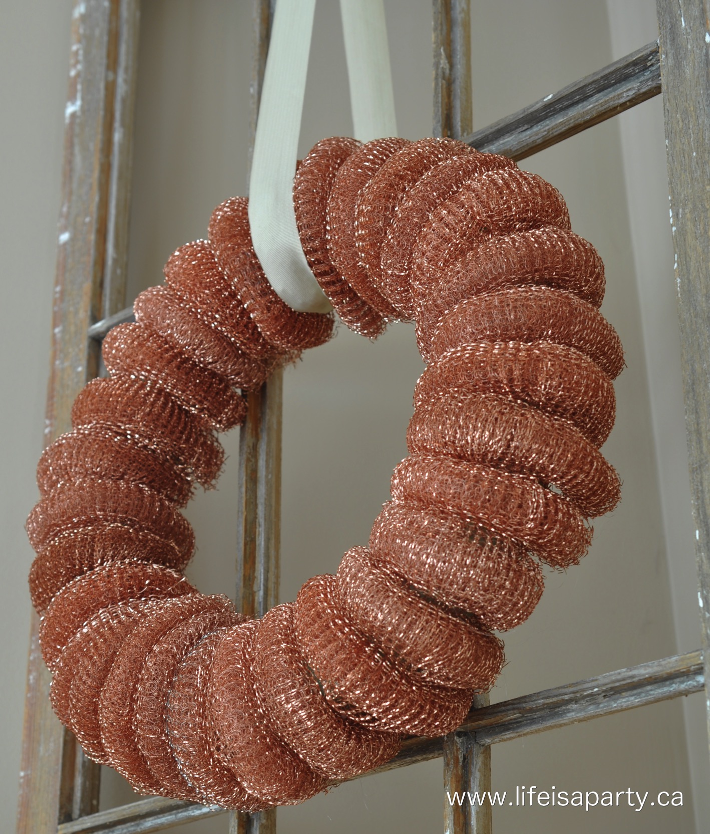 copper wreath