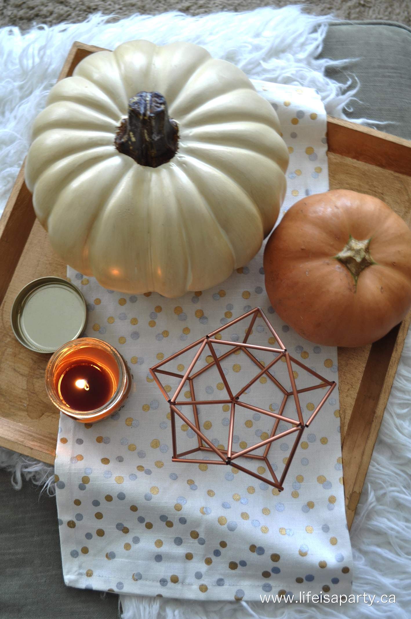 copper pumpkins