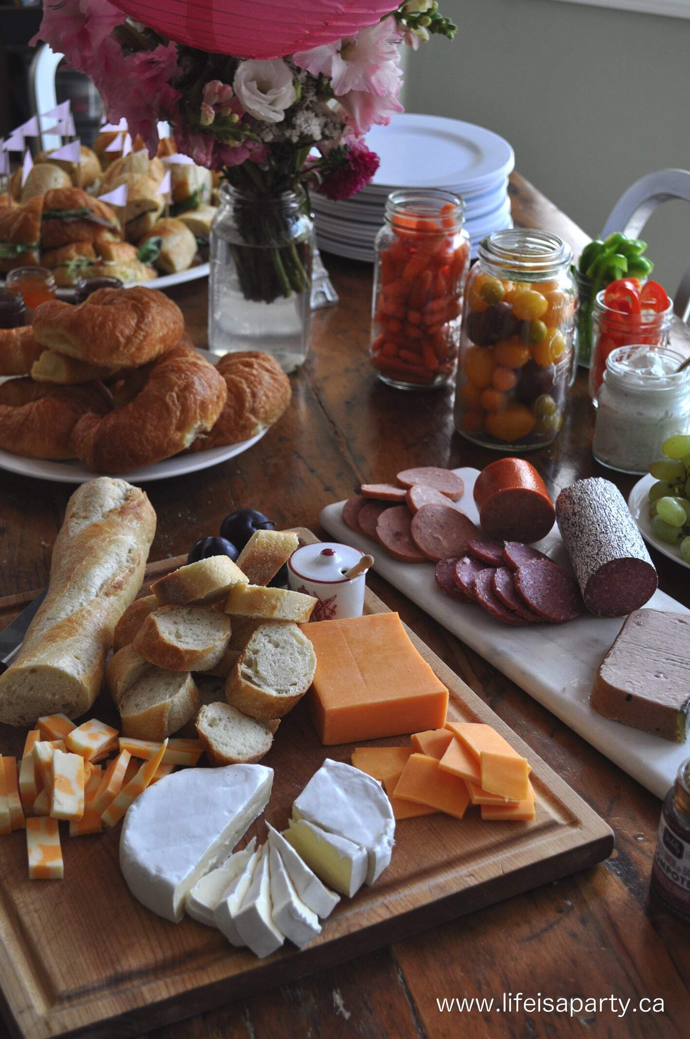 Paris Birthday Party Part Two The Food Life Is A Party