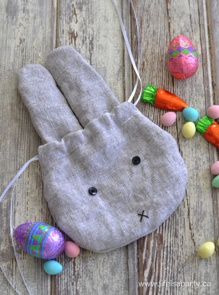 Bunny Treat Bag With Free Pattern