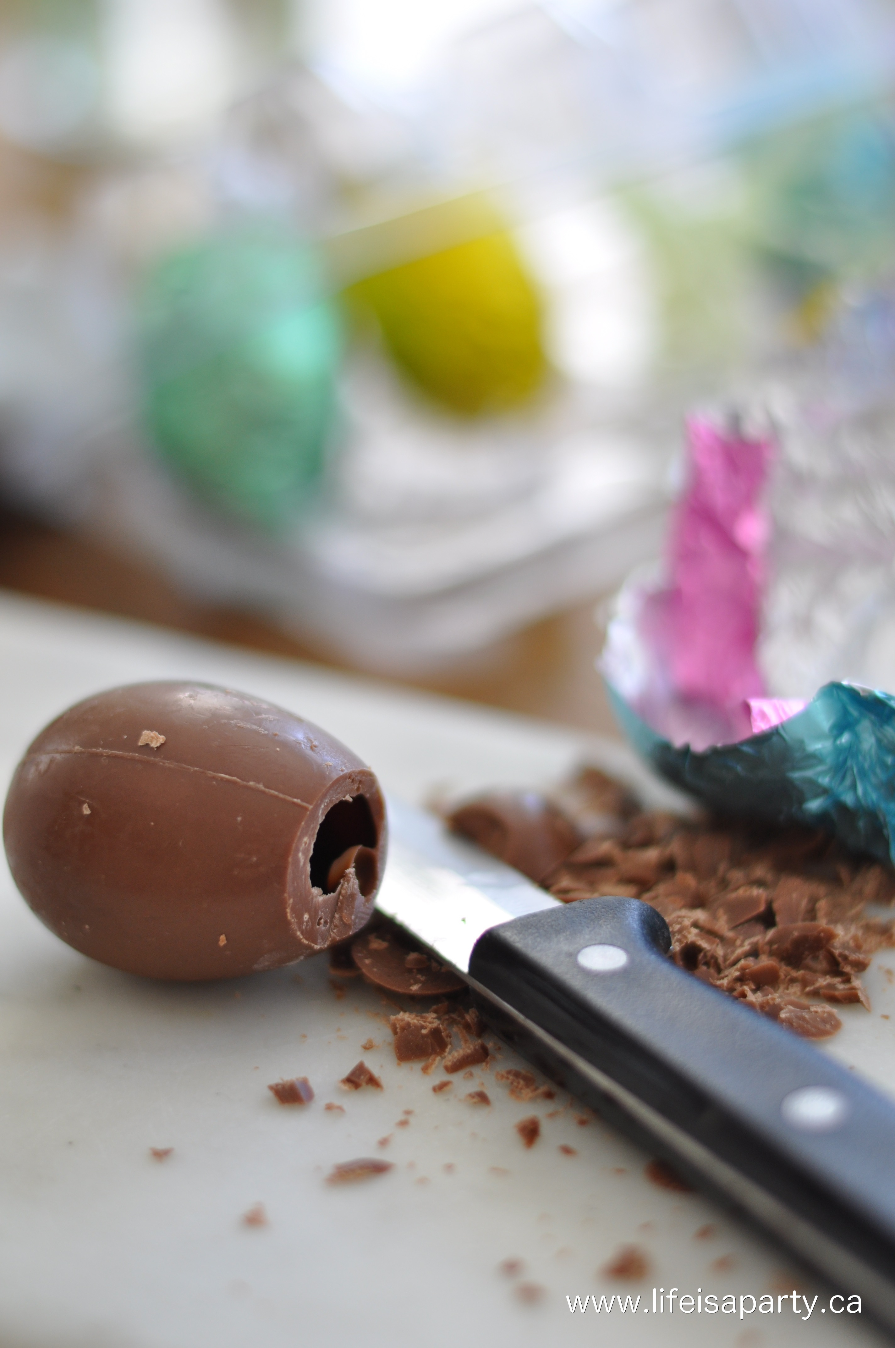 Chocolate Mousse in an Easter Eggs