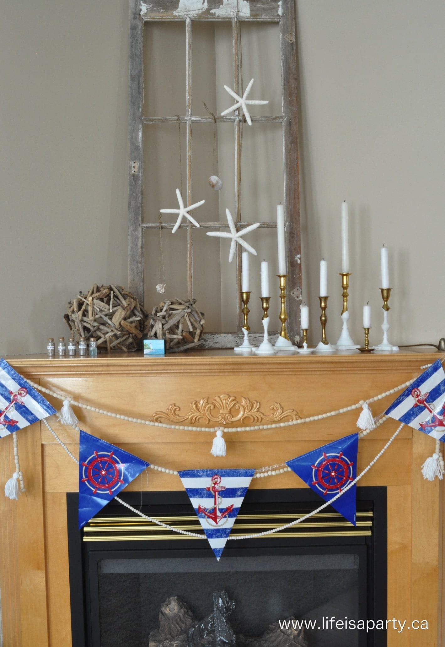 Cruise Themed Nautical Birthday Party: Great kids party theme where your guests sail away for the day with a house turned cruise ship!