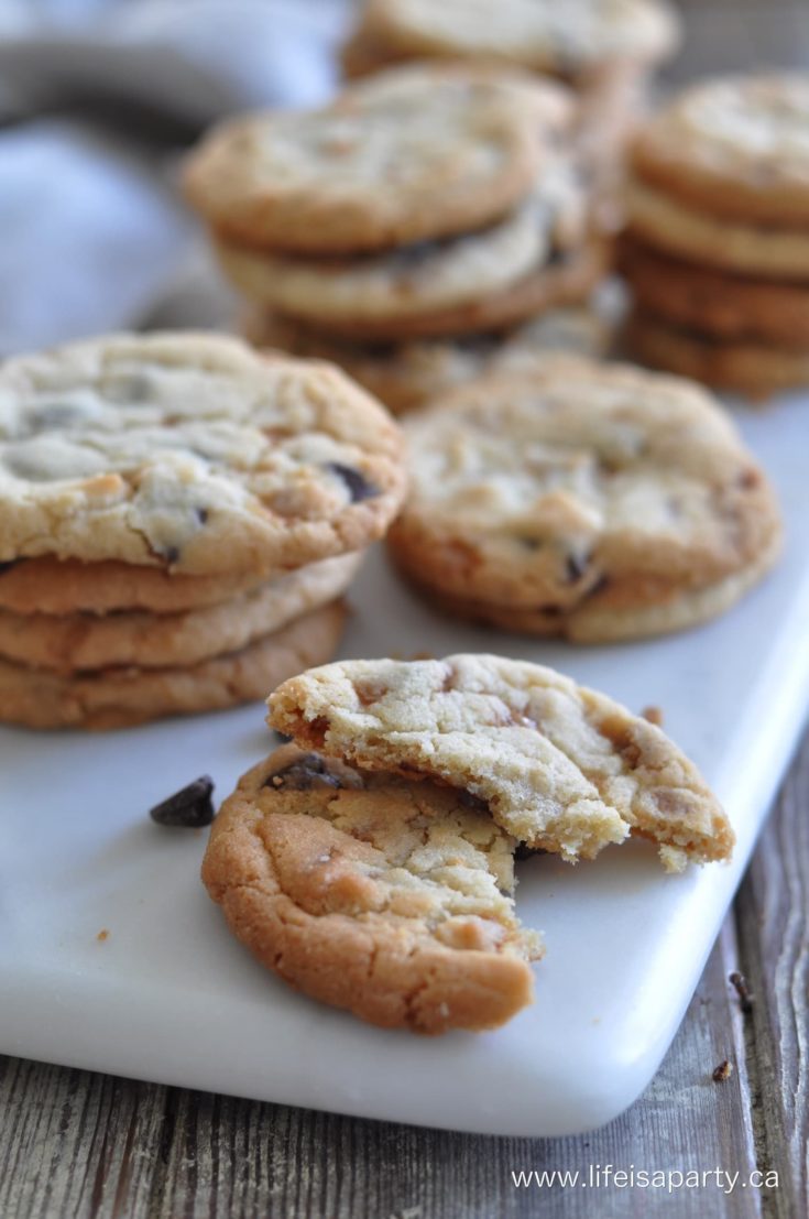 chocolate chip cookie with shortening