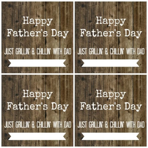 Homemade Montreal Steak Seasoning: Easy to make and delicious recipe, and free printable Father's Day gift labels.